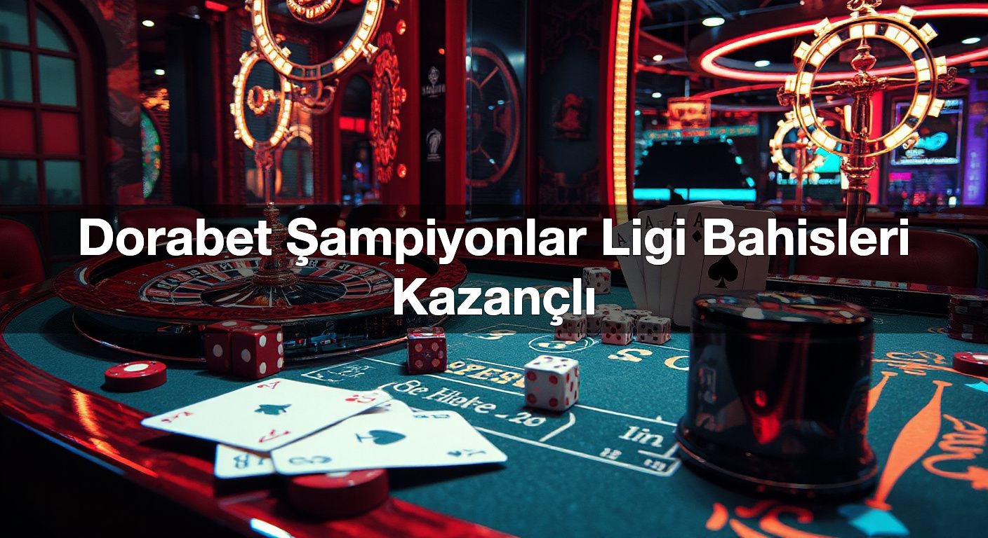 Dorabet Şampiyonlar Ligi Bahisleri Kazançlı 1 Dorabet Şampiyonlar Ligi Bahisleri Kazançlı