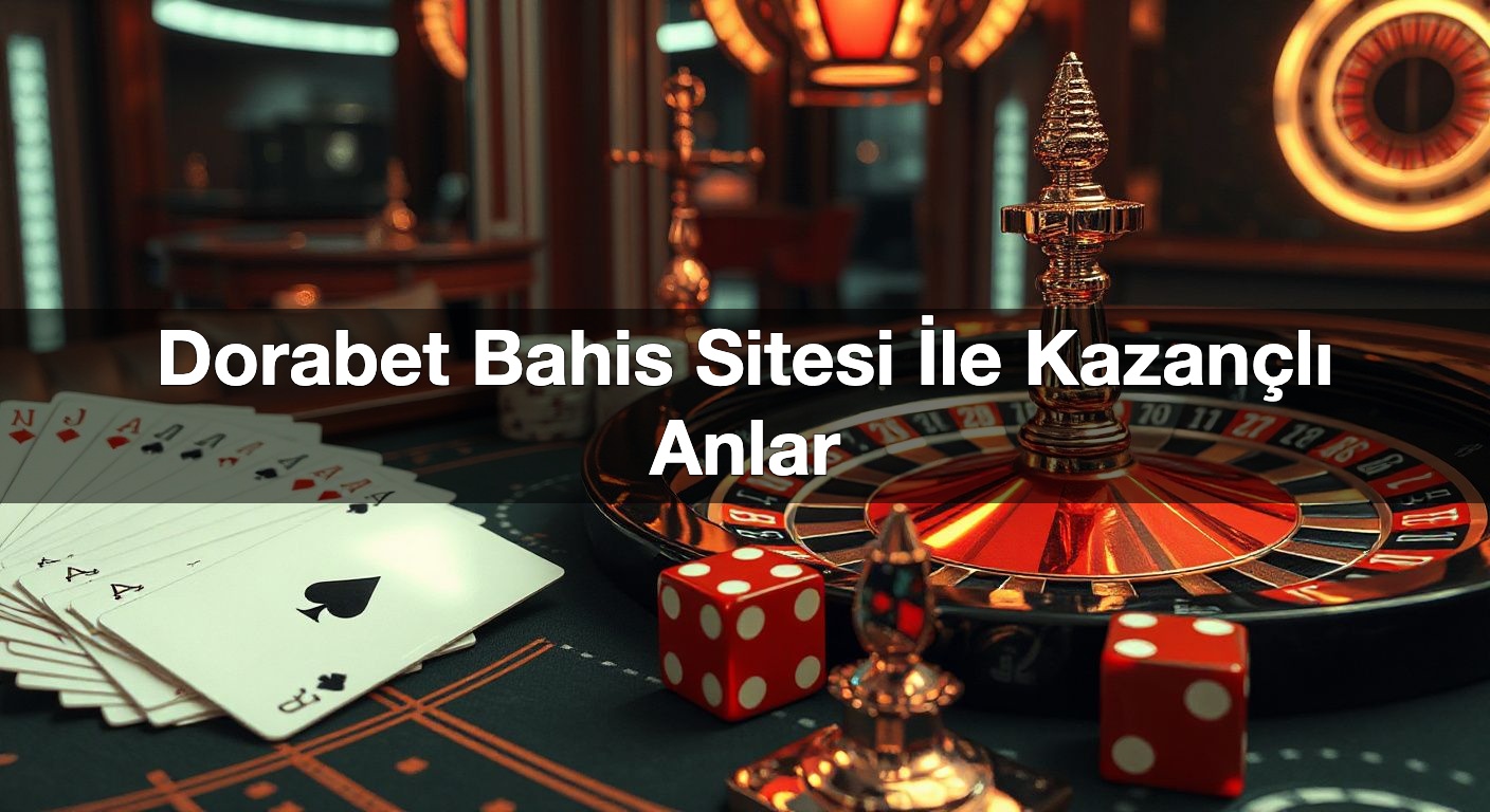 Dorabet Bahis Sitesi İle Kazançlı Anlar 1 Dorabet Bahis Sitesi İle Kazançlı Anlar